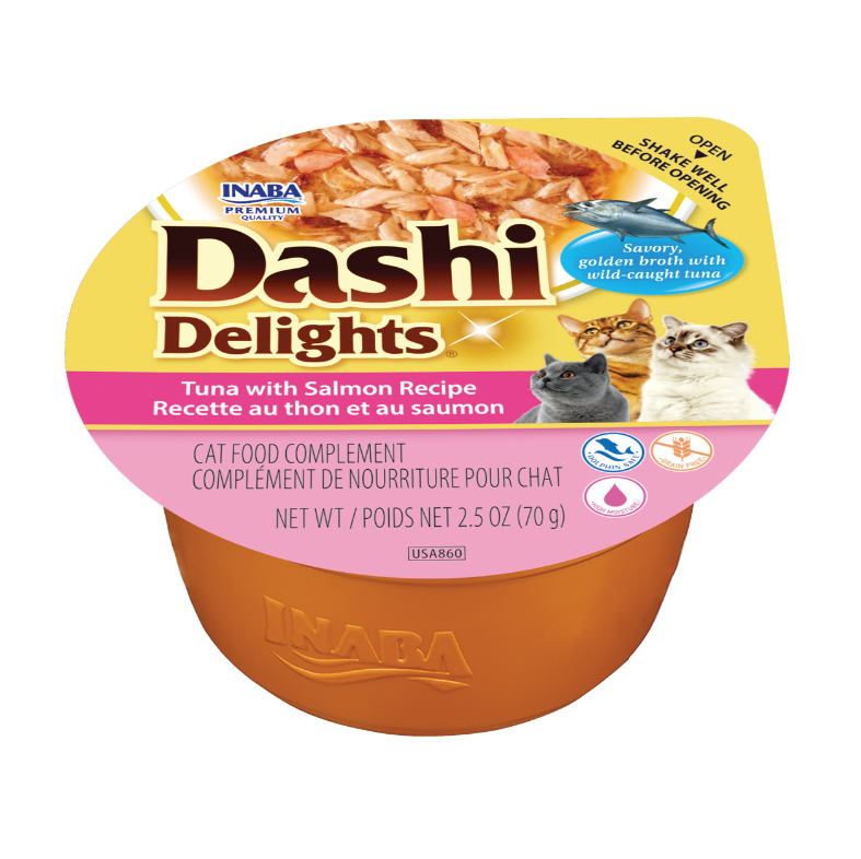 Dashi Delights Atún con Salmón 70g