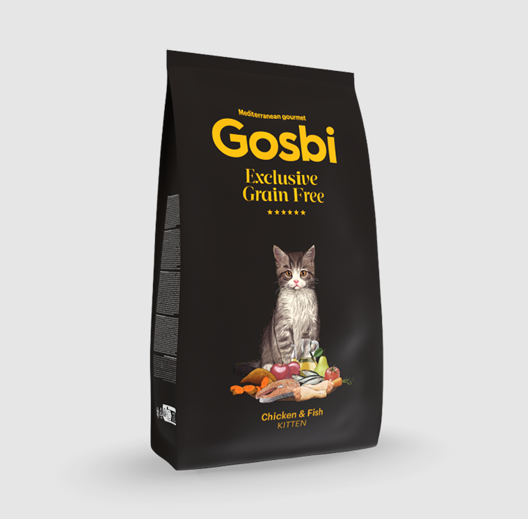 Gosbi Exclusive Cat Kitten Pollo con Pescado