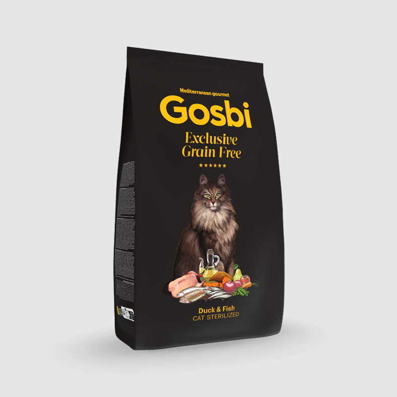 Gosbi Exclusive Cat Esterilizado Pato con Pescado