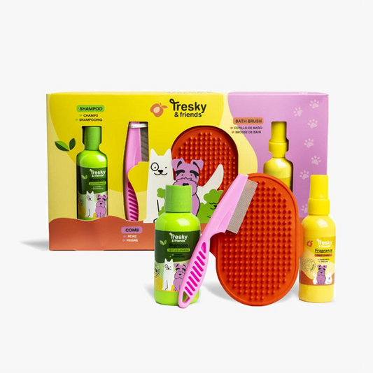 Set de Higiene para Perros Tresky & Friends – 4 Piezas