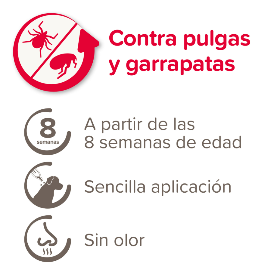 Beaphar FIPROtec® Pipeta Antiparasitaria Perro Pequeño 2-10 kg – 4 Pipetas