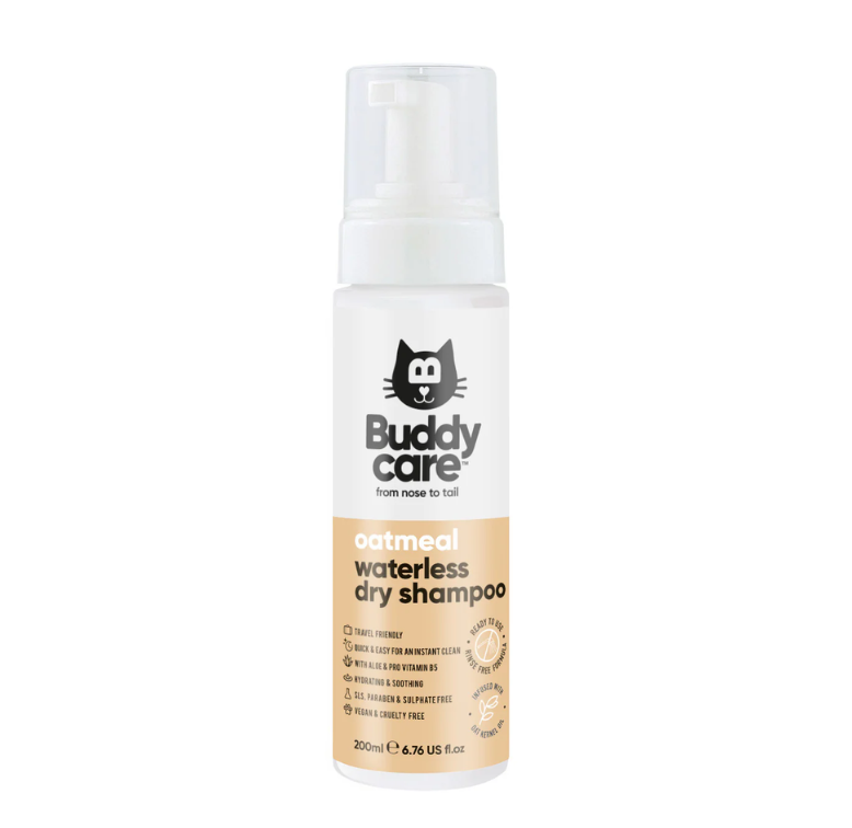 BuddyCare Cat CHAMPÚ SECO Avena (200 ml)
