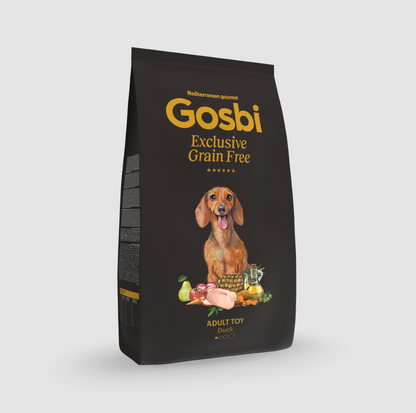 Gosbi Exclusive Grain Free Dog – Adulto Raza Toy Pato