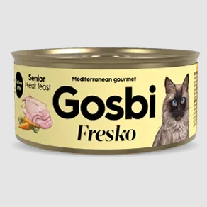 Gosbi Fresko Cat Senior Selección de Carnes 70 gr