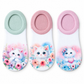 Calcetines invisibles con estampado de gatos