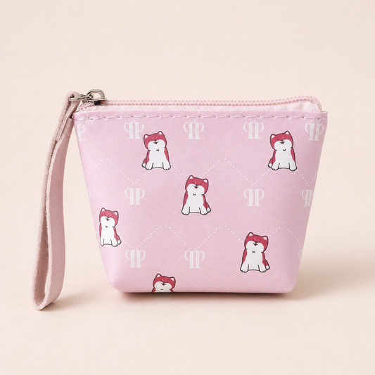 Monedero Rosa Perritos