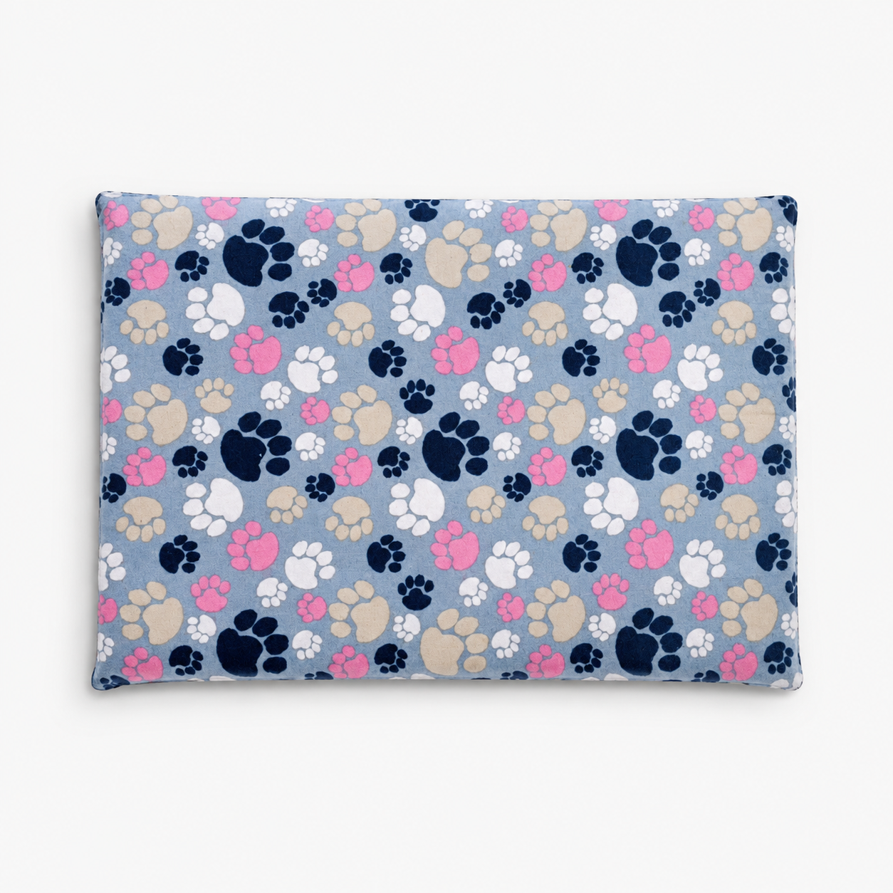Colchoneta para Mascotas con Estampado de Huellas