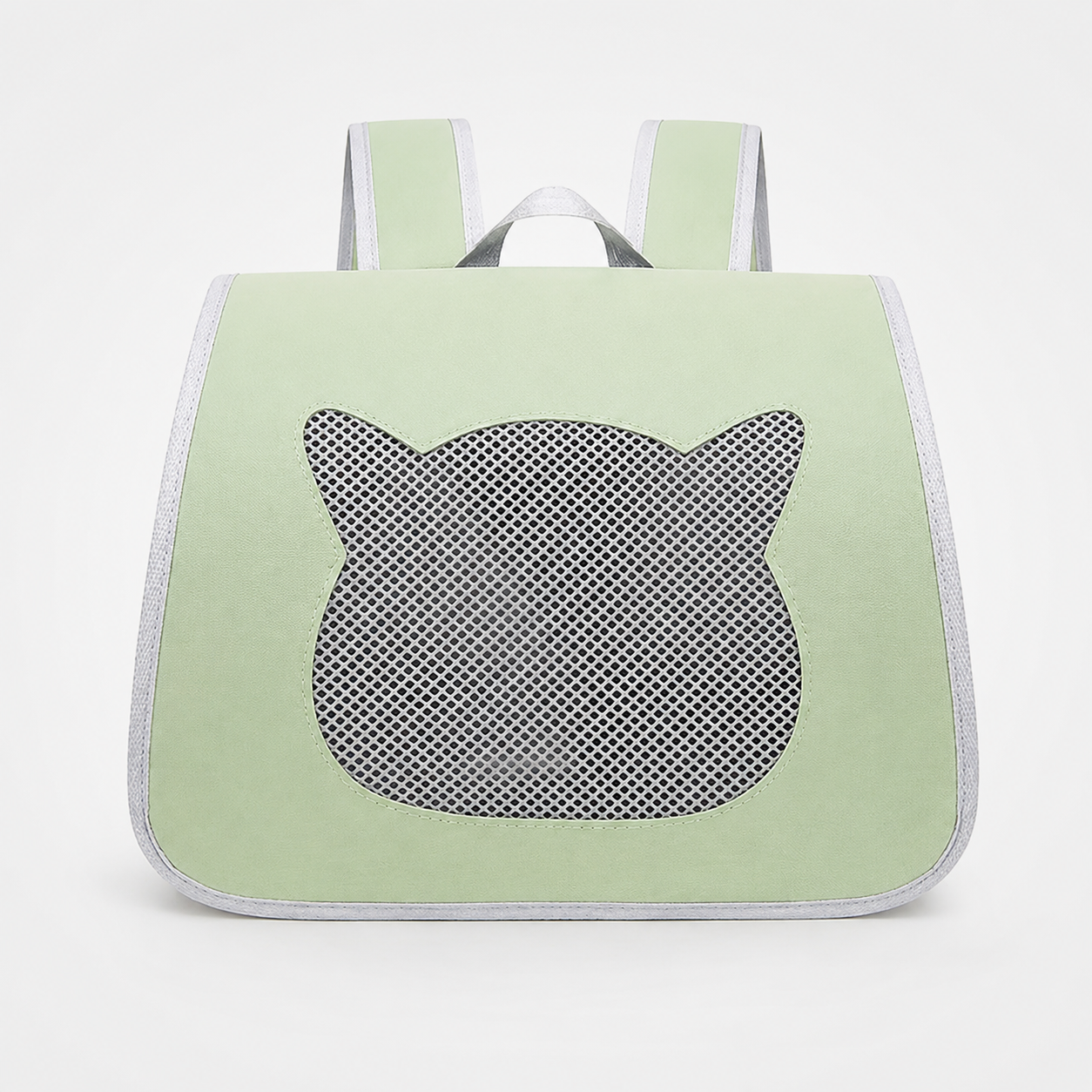 Transportín Mochila para Mascotas. Verde