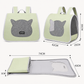 Transportín Mochila para Mascotas. Verde