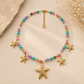 Collar de Acero Inoxidable “Cinco Estrellas del Mar” ⭐🌈🌊