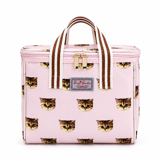 Nevera Térmica. Estampado Gatitos Rosa