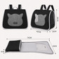 Transportín Mochila para Mascotas. Negro