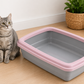 Arenero Abierto para Gatos con Pala – 48 × 32 × 11 cm