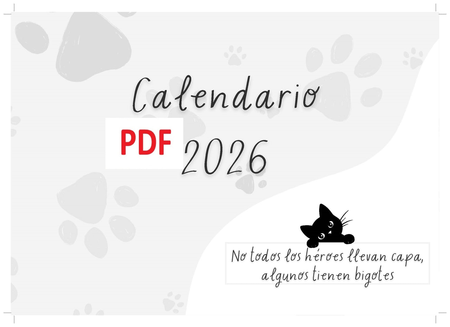 VERSIÓN DIGITAL Calendario Solidario 2026 – Chema y su Manada