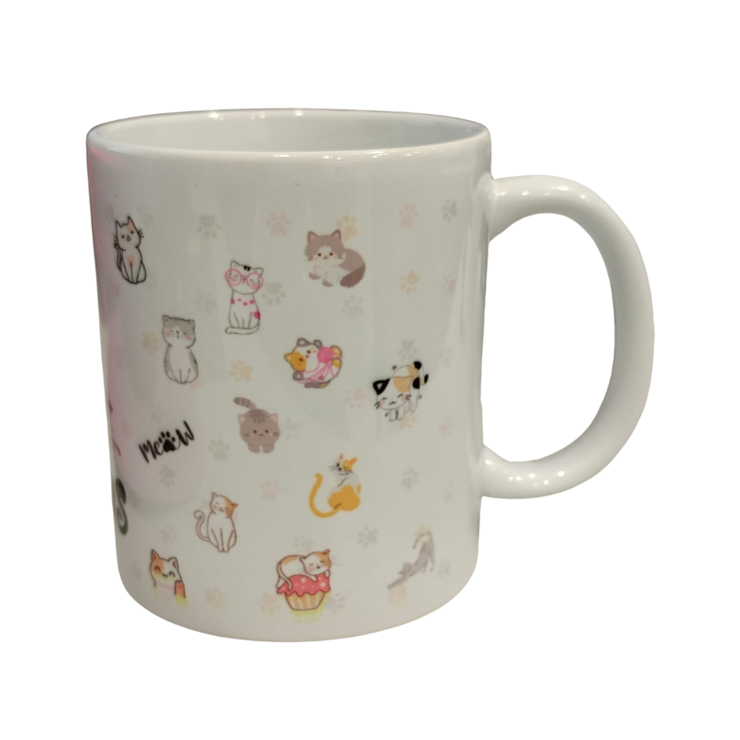 Taza "Soy el loco de los gatos"