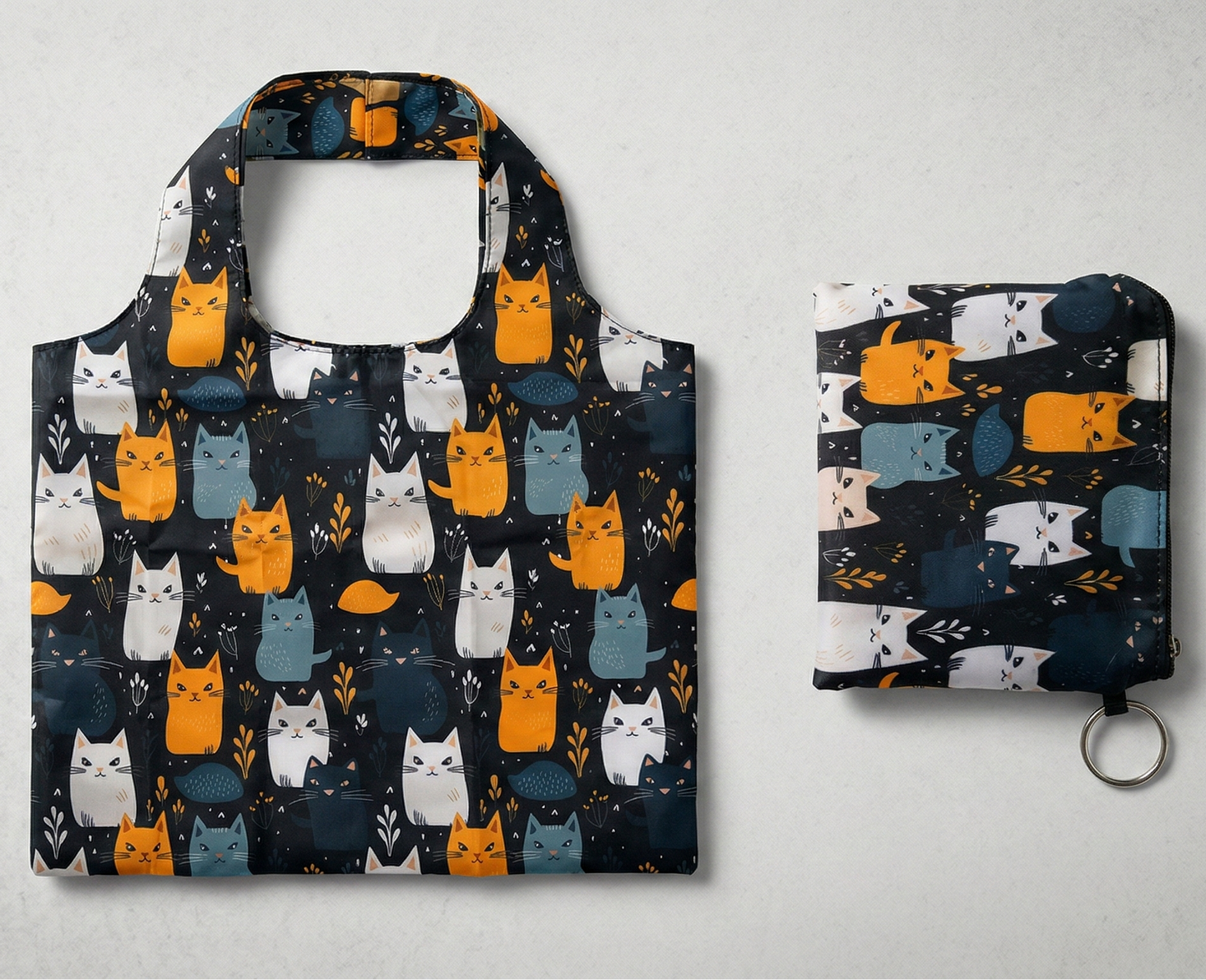 Bolsa de la Compra Reutilizable gatitos