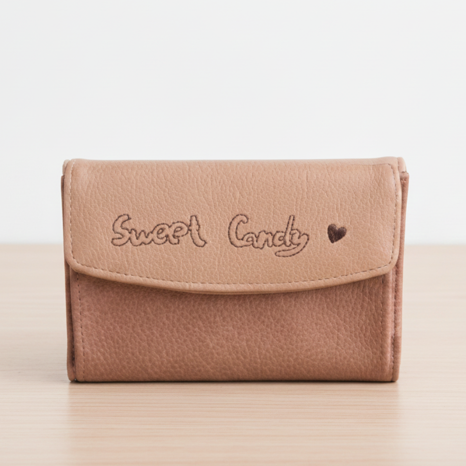 Cartera Gatuna “Sweet Cat”MYC907 – Compacta, práctica y con estilo- beige