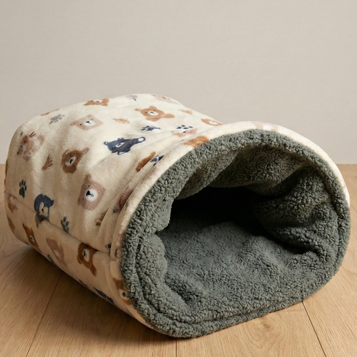 Cueva para gatos hecha a mano – Refugio suave y cálido