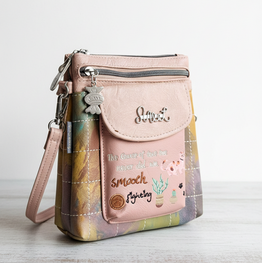Bolso Bandolera Gatuno “Sweet Candy” (XH-09#). pink