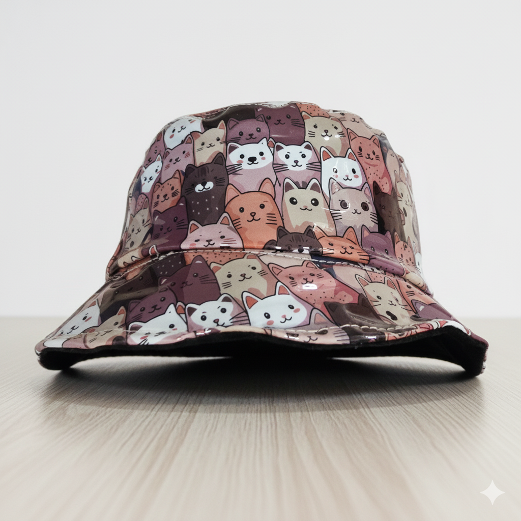 Gorro de Lluvia Gatuno