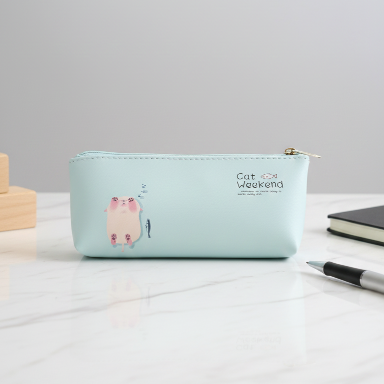 Neceser Cat Weekend, color azul