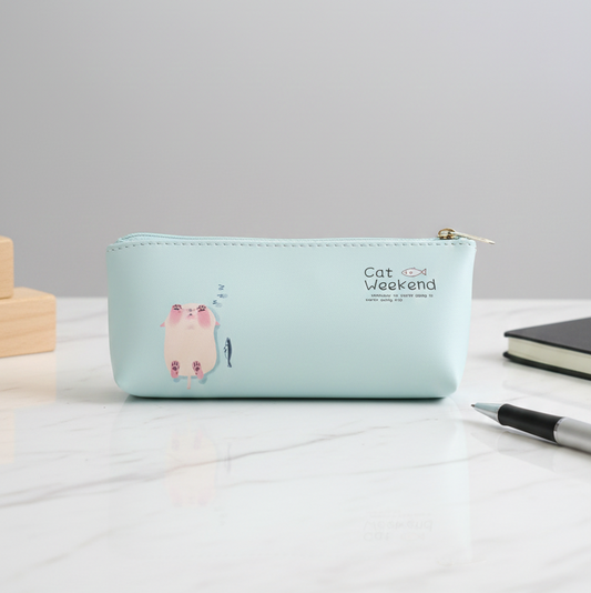 Neceser Cat Weekend, color azul