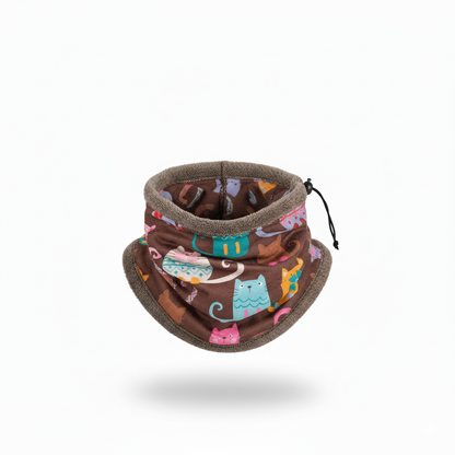 Braga Polar Gatitos – Súper Suave, Calentita y Ajustable