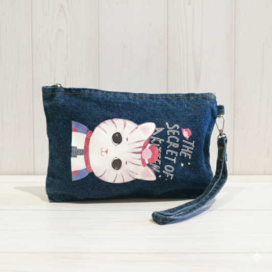 Bolso–Neceser Vaquero Gatita con sombrero