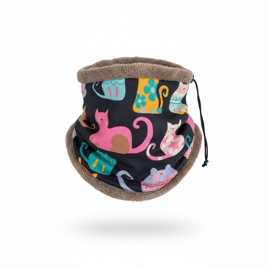 Braga Polar Gatitos – Súper Suave, Calentita y Ajustable