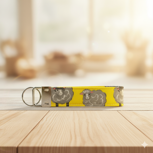 Llavero de Tela con Diseños Divertidos – 4 Variantes