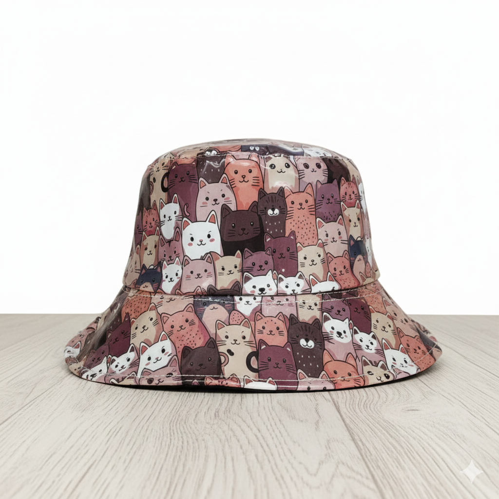 Gorro de Lluvia Gatuno