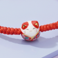 Pulsera Gato de la Suerte – Ajustable en hilo rojo