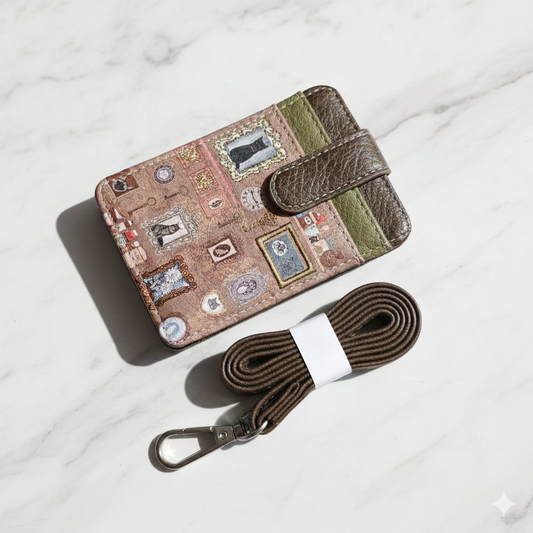 Portatarjetas Sweet Candy –Ref. 15 (Color caqui)