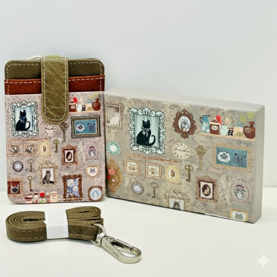 Portatarjetas Sweet Candy –Ref. 15 (Color verde)