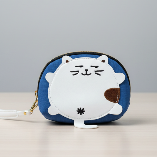 Monedero Gatuno “I’m going to catch you”, color azul