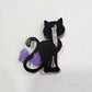 Broche Gato Lazo Violeta
