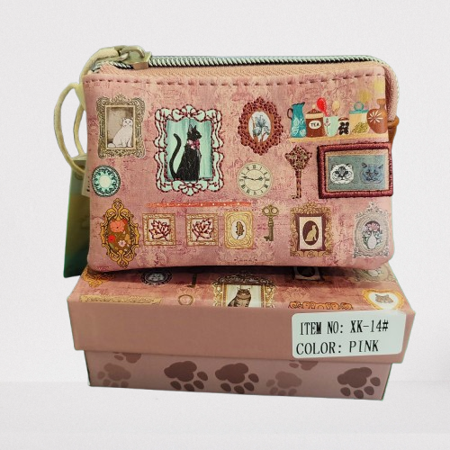 Monedero Sweet Candy Edición con ilustraciones exclusivas, color rosa (14#)