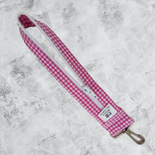Sujeta Chaquetas Rosa Vichy