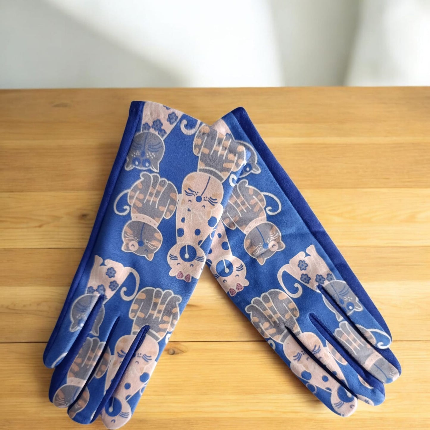 Guantes Gatitos – Azul