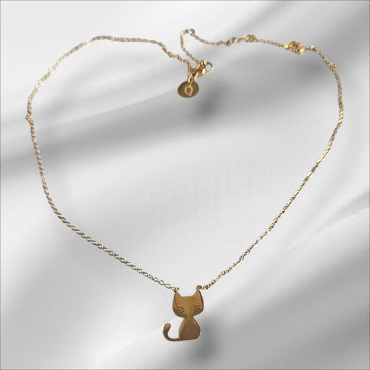Collar Gatito Minimal