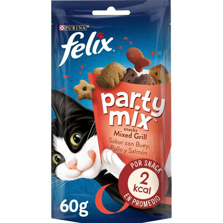 PURINA Felix Party Mix Grill Bocaditos 60g 