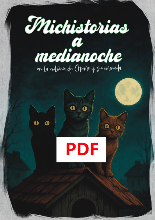 VERSIÓN DIGITAL 2025- Michistorias a medianoche – En la colonia de Chema y su manada