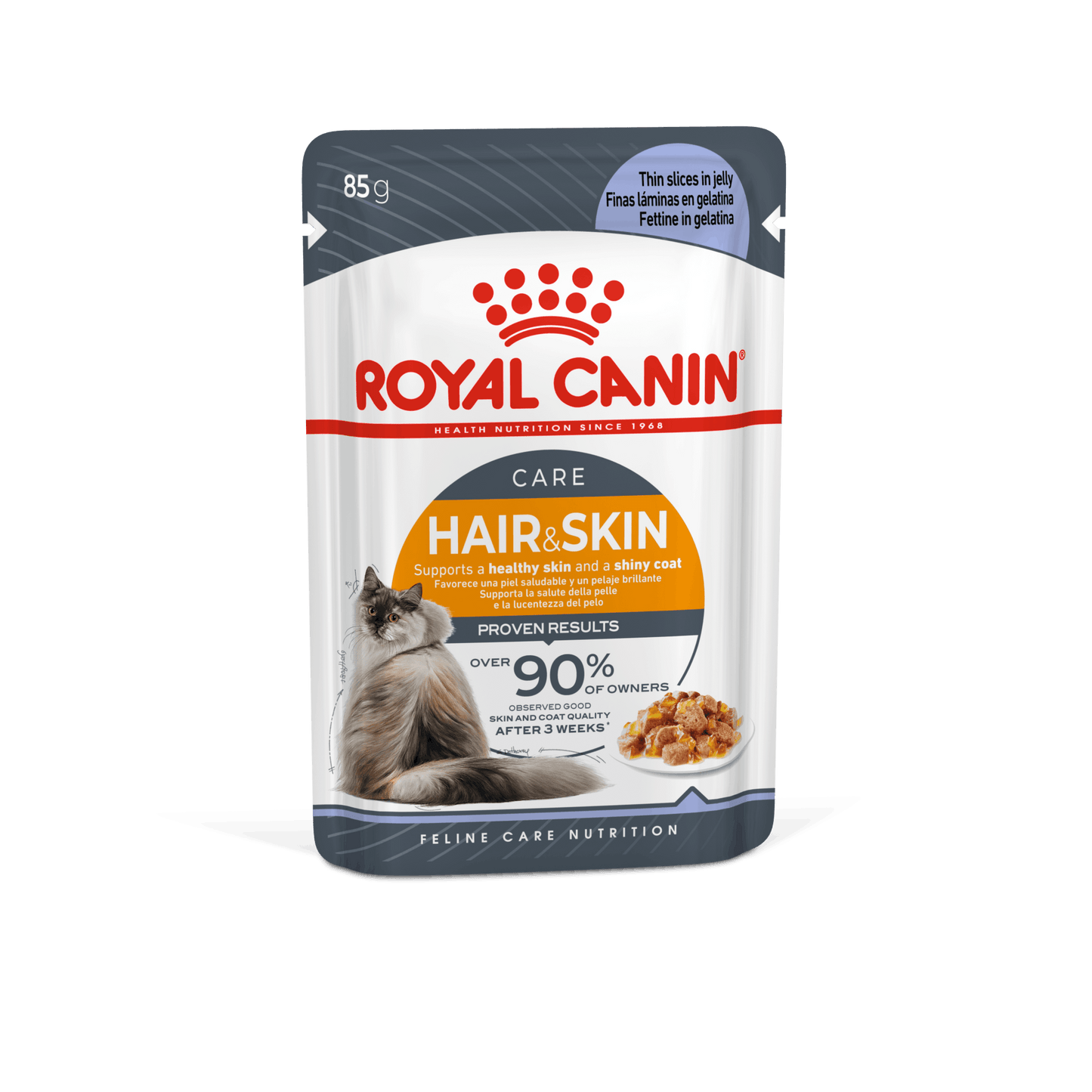 Royal Canin Hair & Skin Care 85 gr (Sobre gelatina)