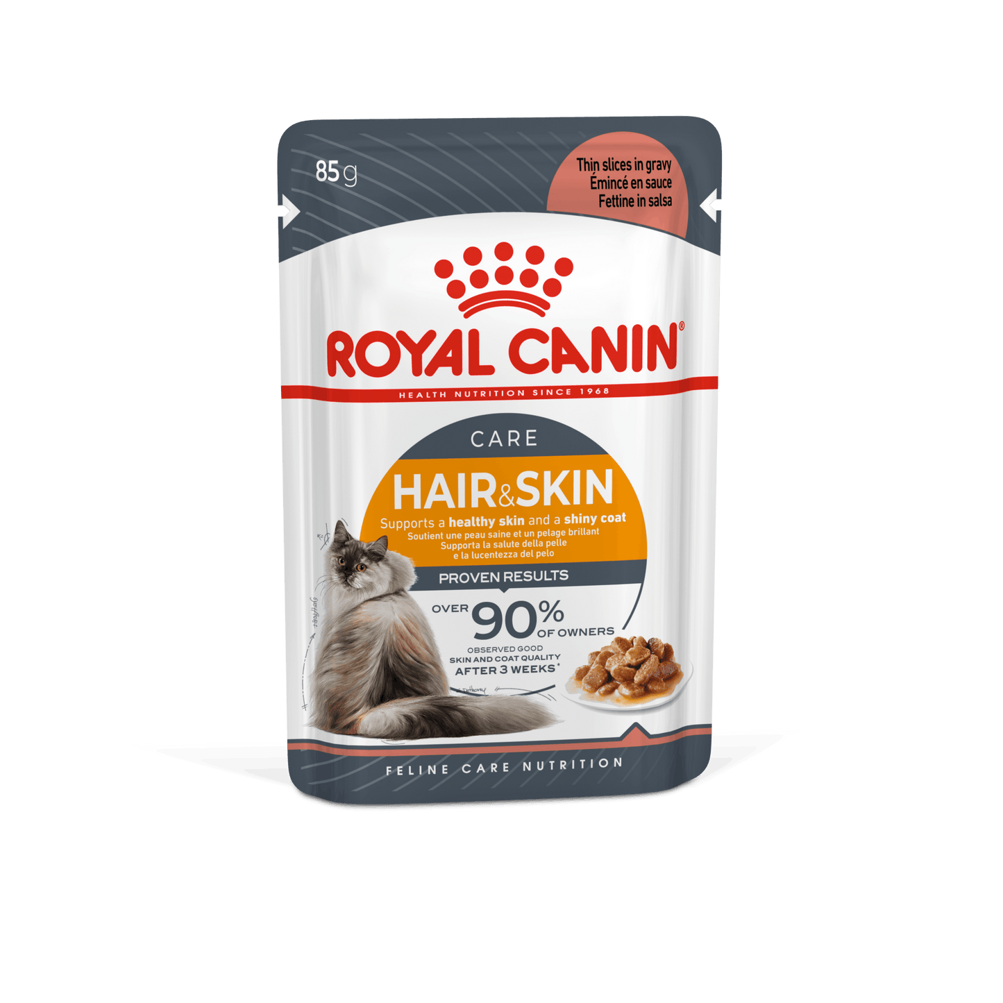 Royal Canin Hair & Skin Care 85 gr (Sobre salsa)