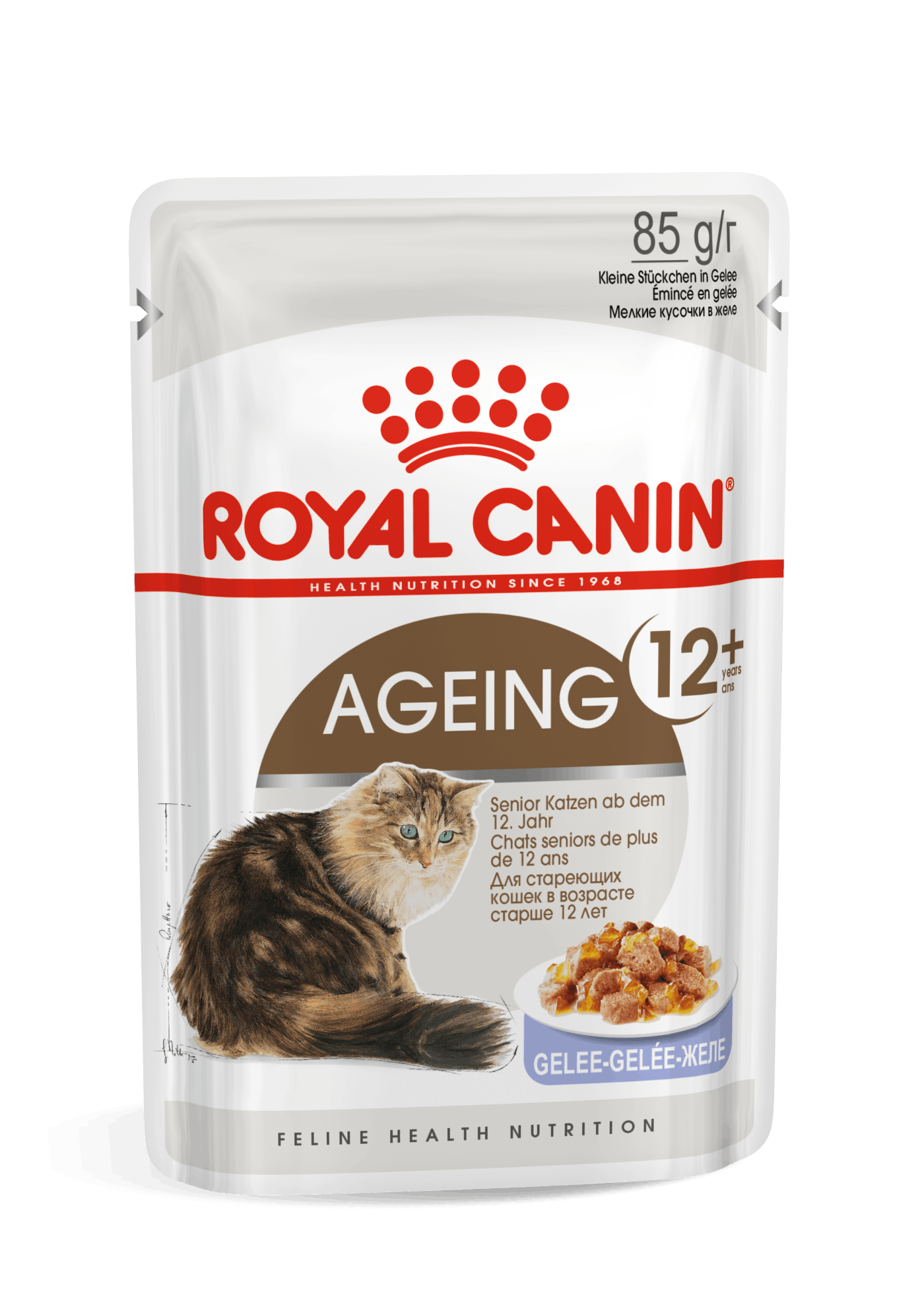 Royal Canin Senior Ageing +12 12 x 85 gr (Sobre gelatina)