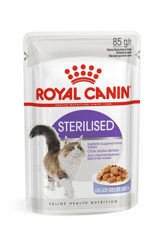 Royal Canin Sterilised 85 gr (Sobre gelatina)