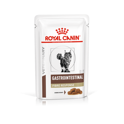 Royal Canin Veterinary Gastro Intestinal Fibre Response Cat 85 gr (Sobre finas láminas en salsa)