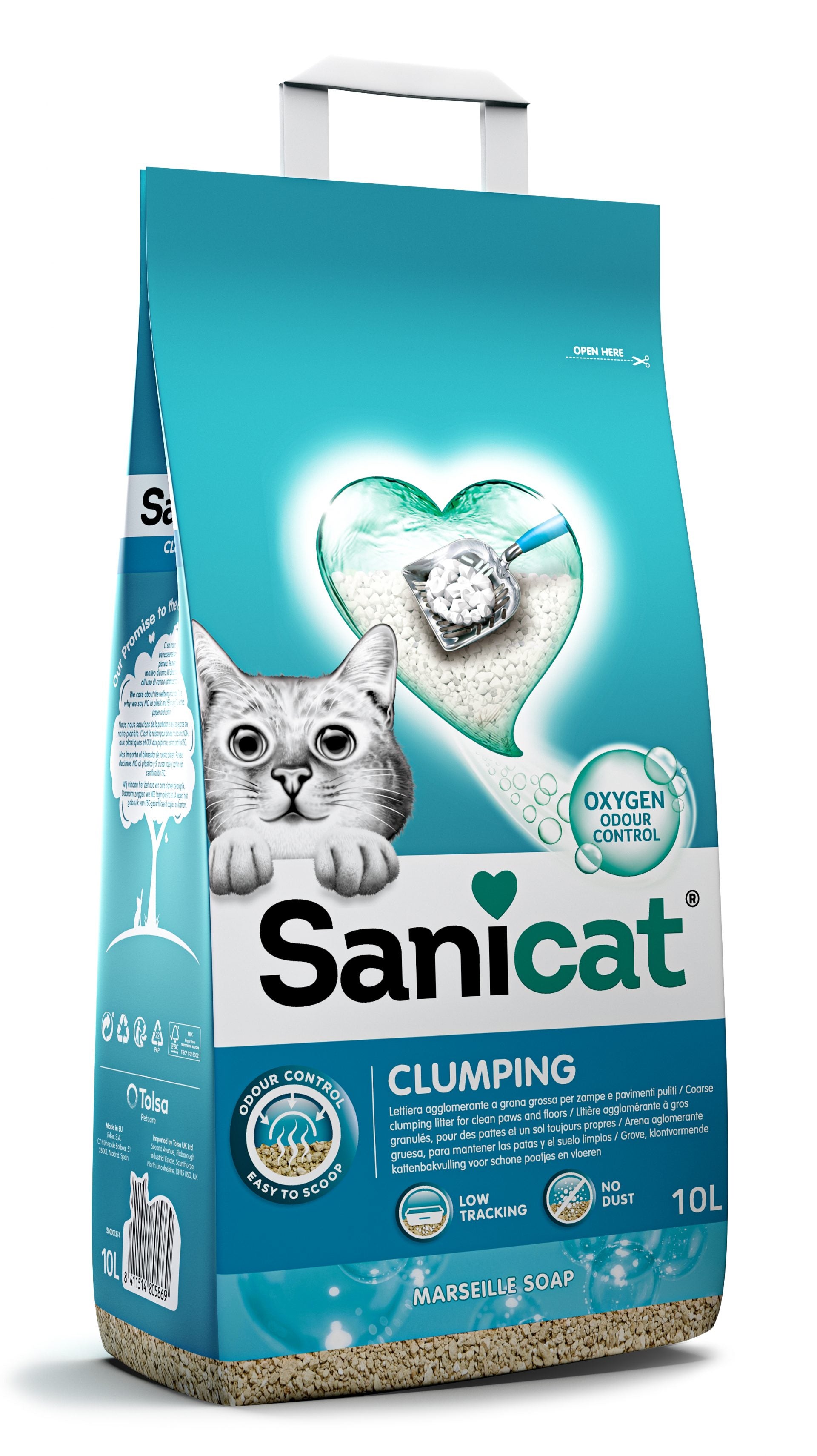 Sanicat Arena Cumpling Aglomerante – Jabón de Marsella 10L