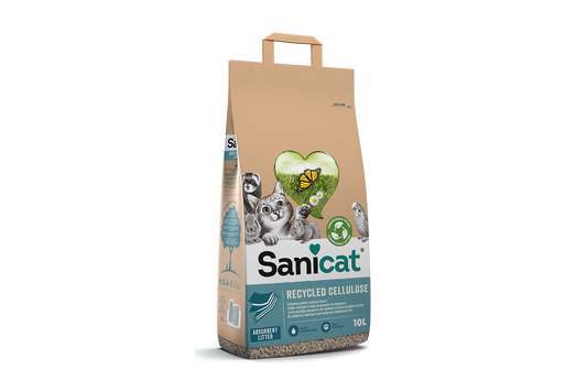 Sanicat Recycled Cellulose Lecho Natural 10L