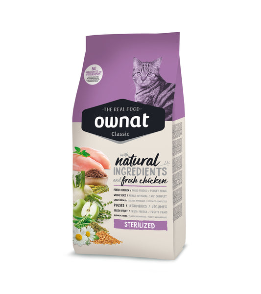 Ownat Classic Sterilized para gatos